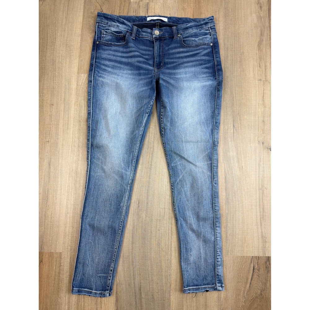 Buckle BKE Payton Mid Rise Skinny Jeans Womens 32x29.5 Medium Wash